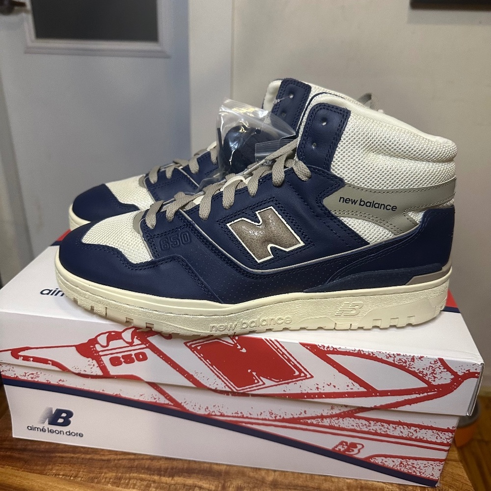 New Balance x Aime Leon Dore 650R ‘Navy Grey’ Men's Size 12